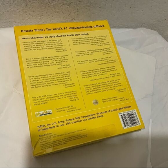 Rosetta Stone French Level 1-3 Set CD-Rom - Picture 4 of 4